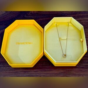 Swarovski Yellow Pendant Necklace